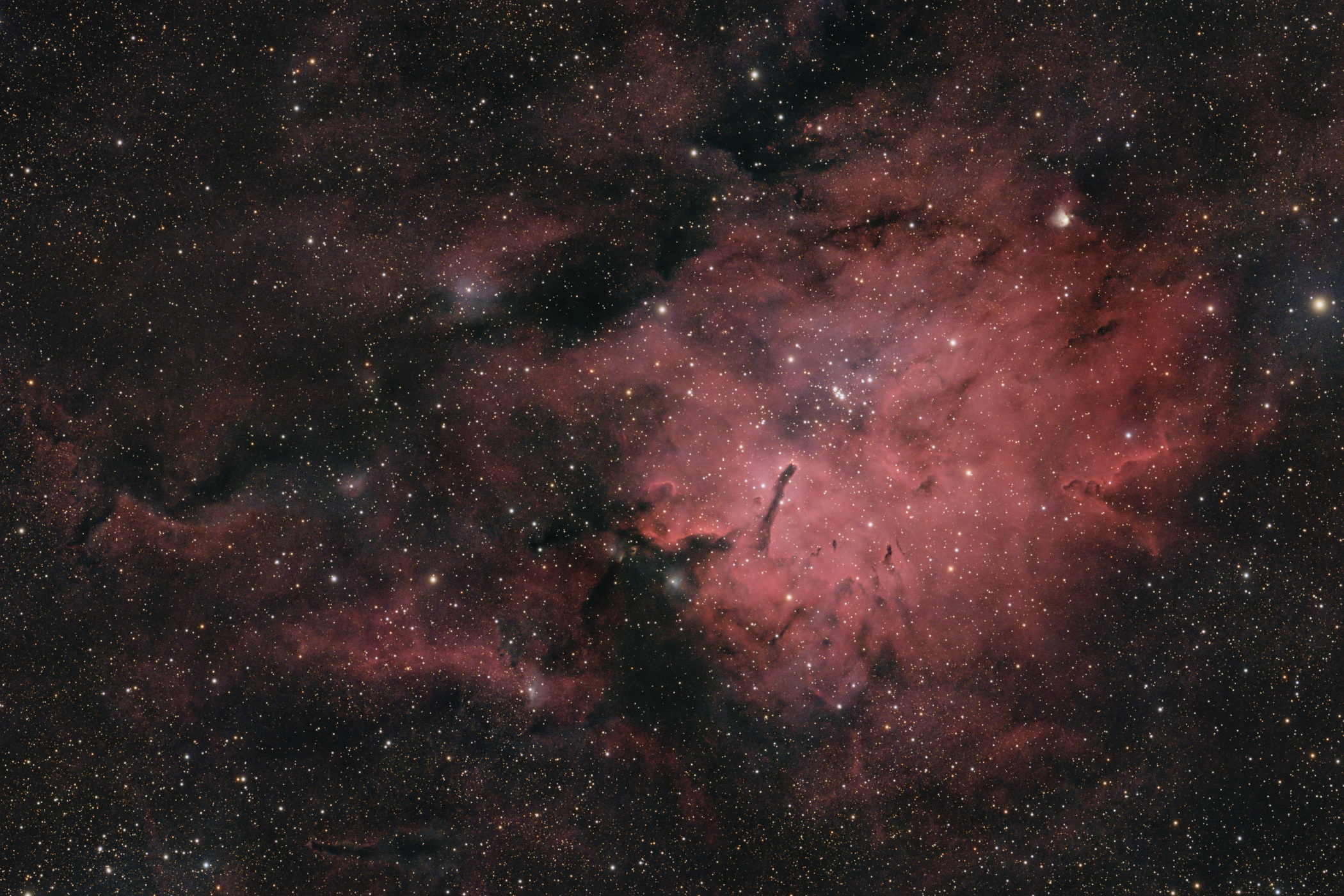 NGC 6820 and NGC 6823